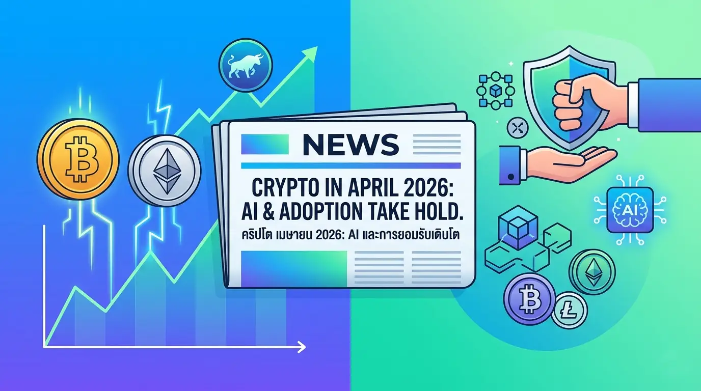 สรุปข่าวคริปโตวันนี้ 6 เม.ย. 2026 — BTC ดีด $69K